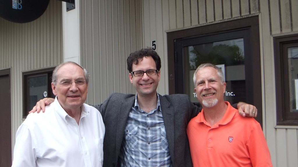 Arnold Lagergren (CEO), Neil Schneider (ITA), Tom Curtin (Dir. Business Development)